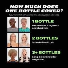 Bleach London Instant Coffee Colour - Light Soft Brown Hair Dye For Blonde Hair - Vegan & -Approved Semi-Permanent Direct Dye - 150 Ml - Pastel Mint Green - 查看 7