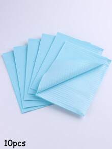 10/100片装防水美甲贴纸，三层可折叠一次性美甲练习垫，美甲沙龙专用（多种颜色可选） - 彩色 - 查看 12