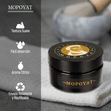MOPOYAT 3 piezas bálsamo para Barba - ¡Realza el encanto de tu barba! Nutre y fortalece tu barba - Limpieza profunda - Bálsamo para el crecimiento de la barba al 20 % - Sin alcohol - Blanco - Ver 6