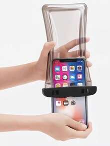 1pc Waterproof Bag Universal Waterproof Phone Pouch Airbag Waterproof Mobile Phone Bag Swimming Underwater Waterproof Phone Case Beach Cellphone Dry Bag For Smartphone Sports Bag Sport Bag Holiday Travel Vacation Summer Swimming Bag Holiday Purse Wallet For Outdoor Sport Pool - Multicolor - View 6