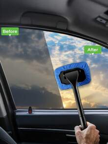 3 Stücke Scheibenwischersatz - Autofensterreiniger Griff - Mehrfarbige Schnee-/Eisschaber für LKW/SUV (langanhaltend & kompakt)