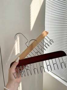 1/2 Pieces Detachable Multifunctional Clothes Hanger, Suspender And Bra Rack, Seamless Drying Rack, Spring, Minimalism, Summer Top - Multicolor - View 3