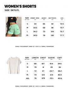 羅紋 純棉 女式T卹，學院風 春夏 新款 運動女裝，垂感 時尚 柔軟 透氣 女式短袖上衣褲子兩件套，鮮豔飽滿的番石榴圖案印花