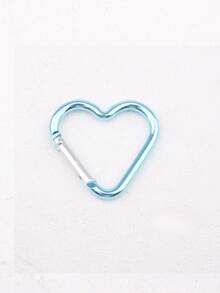 心形弹簧钩铝合金登山扣男女通用适用于户外登山背包及日常佩戴小礼物 - 彩色 - 查看 17