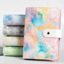 A6 Budget Binder - Elegant Appearance With An Oil Painting Feel - Equipped With A Budget Tracker - Suitable For Household Spending Saving Budget Expenses And Financial Organization For Women Wallet Mini Wallet Purse Wallet Wristlet Wallet Coin Wallet