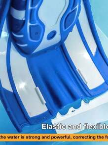 1 pieza Aletas de entrenamiento profesional para natación, calcetines de buceo unisex adecuados para natación al aire libre, accesorios de playa, flotadores de piscina