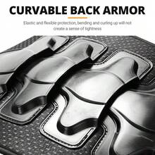 Traje de armadura de motocicleta para mujer, equipo de protección para ciclismo y motociclismo que incluye protecciones para codos, rodillas, espalda y pecho. Accesorios de protección para motocross y deportes al aire libre. Regalo para conductores - Multicolor - Ver 6