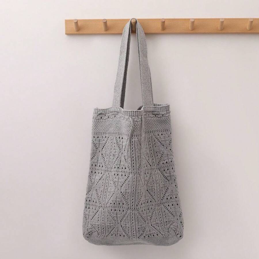 Women Shoulder Bags - 灰色 - 查看 1