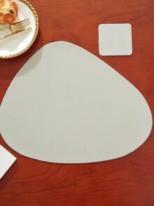 8/12 Pcs Hotel/Restaurant Placemat/Coaster Set, Premium Table Mats, Easy To Clean Multi-Color Heat-Resistant Pads To Protect Tabletop, Suitable For Weddings, Parties, Home, Hotel, Kitchen, Festive Decoration