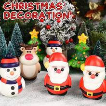 1/2/6/36pcs Christmas Squishies Bulk Stress Relief Squeeze Toys Stress Relief Toys, Fidget Toys, Birthday Party Gifts, Gift Bag Stuffing, Pinata Filler, Random Styles And Colors - Multicolor - View 8