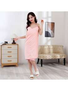 1 szt. Ręcznik kąpielowy dla kobiet - noszony ręcznik pod prysznic w domu Ręcznik kąpielowy hotelowy do sauny, plaży, basenu, siłowni, podróży