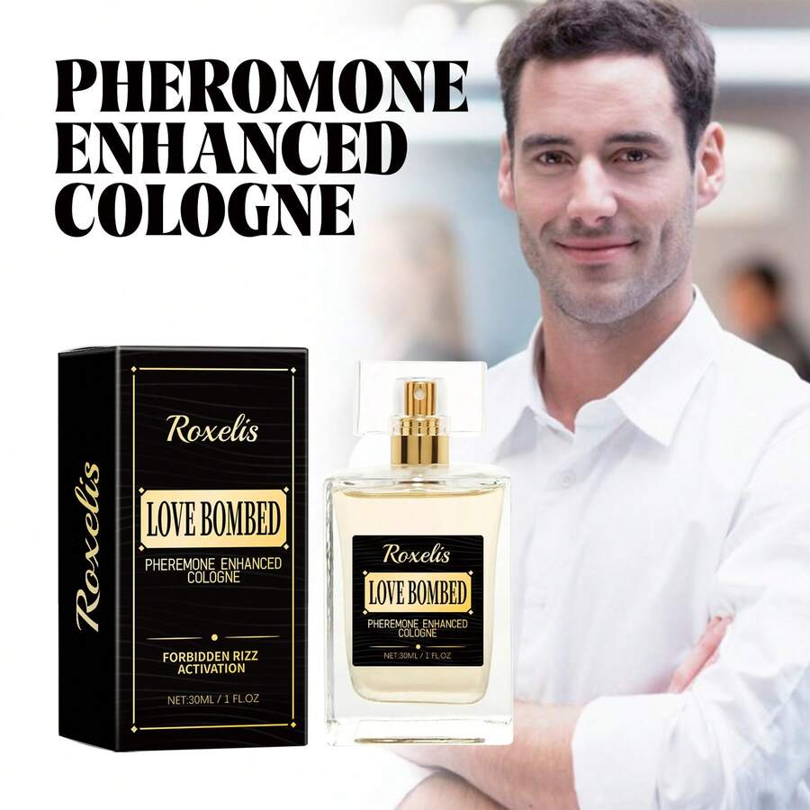 Men'S Pheromone Perfume, Men'S Cologne, Light Fragrance, Business, Gentleman, Fresh, Charm Encounter Perfume - 黑色 - 查看 1