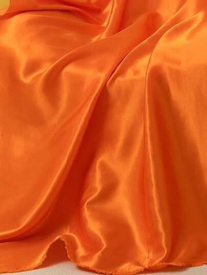 1 件柔软缎面面料，适用于缝纫、婚纱、DIY 工艺、服装、桌布、服装设计、婚纱