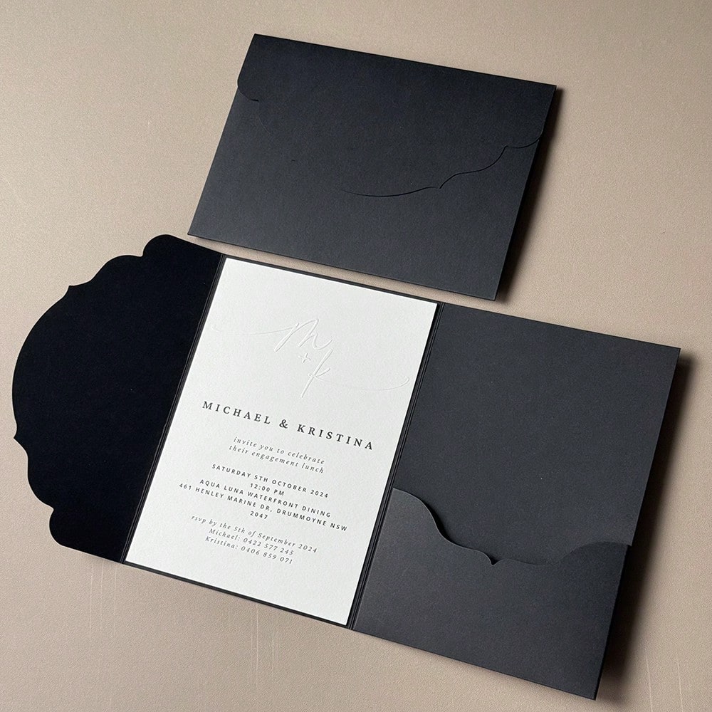 NIEWSPECIAL 10/20/25 wedding invitation envelope tri-fold, engagement, birthday 15, baptism, simple invitation envelopes, DIY invi...