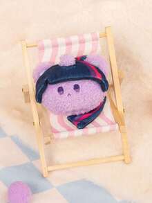 Hasbro 毛绒盲盒 - 大头毛绒肉丸系列，手机挂饰，可爱吊坠，Pinkie Pie，Twilight Sparkle，Fluttershy，Rainbow Dash，Rarity，Applejack，生日/节日惊喜礼物，粉丝礼物 | 一套，随机发货 - 彩色 - 查看 4