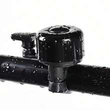 1 件迷你自行车铃，声音清脆响亮，弹簧敲击铃铛，山地自行车喇叭，骑行配件，彩色警示铃