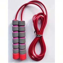 1pc Adjustable Jump Rope With Anti-Slip Foam Handles, Suitable For Men And Women Sports Training