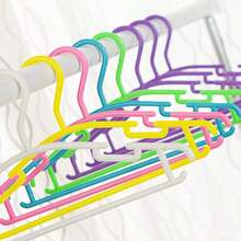 30/20/10 件塑料衣架，适合 0-24 个月婴儿，包括衣架、裤架、橱柜储物衣架、便携式轻便衣架、旅行衣架 - 小號塑膠兒童衣架 - 查看 5