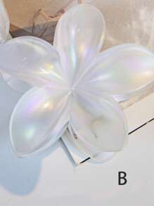 Cute Colorful Flower Claw Clips, Hair Claws For Bun Updo, For Women & Girls Snowflake Halloween