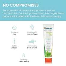Himalaya Botanique Complete Care Toothpaste, Herbal, Mint Flavor, Fights Plaque, Freshens Breath, Fluoride Free, No Artificial Flavors, SLS Free, Cruelty Free, Foaming, 529 Oz, 1 Pack