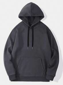 American Retro Street Casual Style Pattern "Beautiful Women's Blouse, Ace, Women's Pattern Shirt, Funny, Christmas Nightmare, Horror, THE'S SOME HORRORS IN THIS HOUSE, Halloween, Bandaged Zombies" One-Sided Printed Loose Women's Hoodie - 灰色 - 查看 3