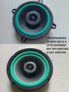 6.5 英寸 5 英寸 4 英寸 汽车 HIFI 同轴扬声器 100W 汽车音乐立体声全频扬声器