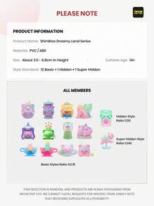 1pc Random Style Hide And Seek Teddy Bear Anime Model Figurine, Made Of PVC And ABS, Cute Halloween Gift Combining Hide And Seek And Adorable Teddy Bear, Suitable As Home Decor To Embellish Room, Balcony Or Garden, Adding Beauty To Life - Navy Blue - View 10