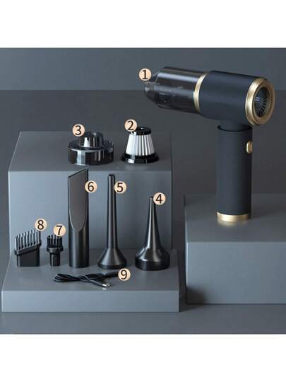 Car Home Stofzuiger Cleaner Cordless Super Suction Brush In Head Lightweight Portable Can Be Cleaned Washable Recycling Cartridge