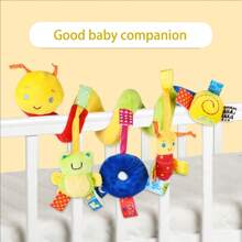 Ciondolo per auto giocattolo, pendente a spirale in peluche con nastro colorato, ciondolo campanella giocattolo per bambini, regali per feste, Natale, Pasqua, Ognissanti, compleanni