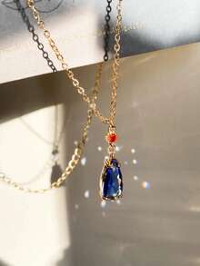 Fashion Howls Necklace Earrings Anime Peripheral Cosplay Earrings For Women Men Girls Jewelry - 項鍊+耳環 - 查看 5