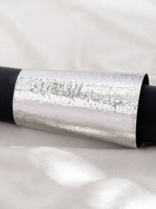 1 chiếc vòng tay kim loại đập lớn bản rộng - A9180 - Xem 7