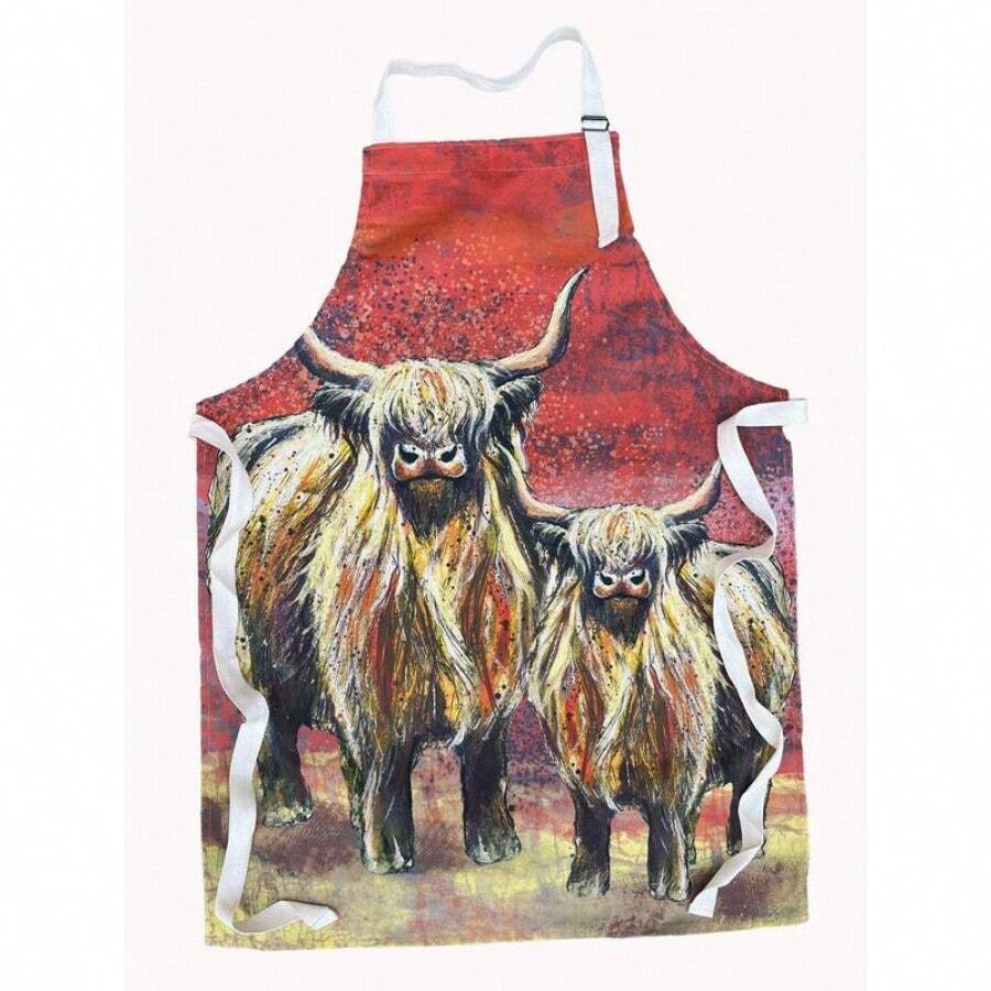 Highland Cow Apron - Default - View 1