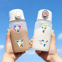 Sanrio 50pcs Officially Licensed 4-5cm Sanrio Mix Waterproof Kid-Friendly Graffiti Stickers For Laptop, Water Bottles, Bumper,Computer, Phone, Notebooks Stickers And Decals