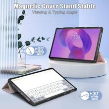 Tablet Case For Honor Pad X9 X8 X8A X8Pro 11.5 SE 11 11.5"S Cover For Xiaoxin Pad Tab M9 M10 M11 Case For Galaxy Tab S10 S9 S8 S7 FE Plus S6 Lite Tablet PC Leather Tri-Folding Stand Cover For IPad Pro 11 Air 11 13 For Xiaomi Redmi Pad SE 6S Pro Auto Sleep Edge Protection Protective Shell