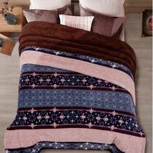 Suavecito Double Jumbo Shearling Reverse Coverlet - Vigo - View 2
