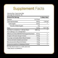 "Be Bodywise Himalayan Shilajit Gummies - 3000mg With KSM-66 Ashwagandha & 85+ Minerals - Strength & Stamina Support For Men & Women - Sugar Free, Vegan, Non-GMO (60 Count)" - 120 Pack - View 9