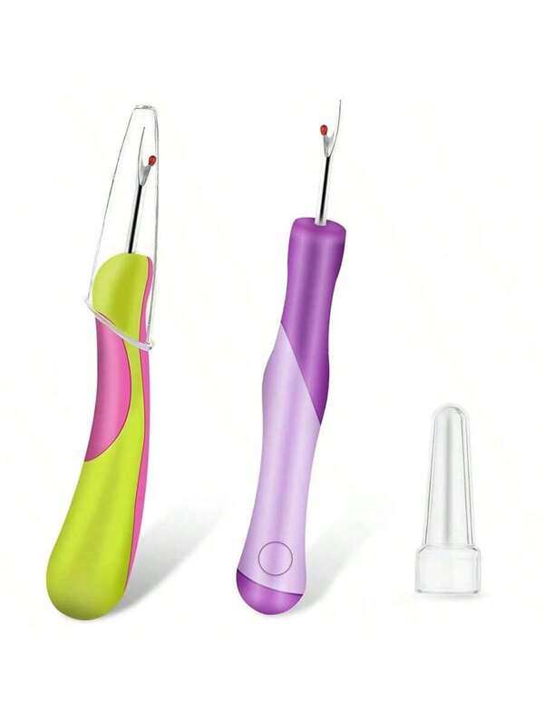 Ergonomic Seam Ripper With Comfort Grip Handle, Ideal For Sewing & Knitting Projects