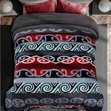Suavecito Double Jumbo Shearling Reverse Coverlet - York - View 2