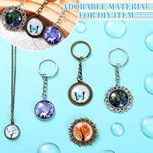 100 Pieces Transparent Glass Cabochon Dome Round Cabochon Tiles For Jewelry Making Craft Transparent Half Round Flat Back For Diy Earring Necklace Ring (12,16, 18, 25, 30 Mm) - 1 - View 5