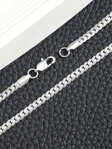 1pc Punk Style Minimalist Gold Chain Necklace, Unisex Street Fashion Jewelry, Daily Accessory, Back To School Boys Accessory