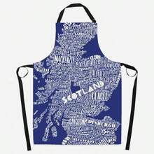 Mapped Out Apron - Navy - Default - View 2