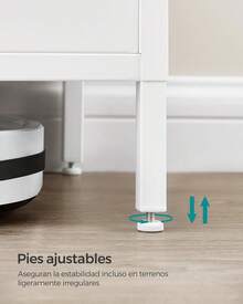 Garage Integrated Storage Racks - Beżowy Naturalny + Biały - Zobacz 7