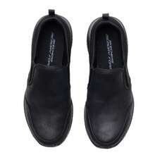 Skechers 男 休閒鞋日常通勤戶外旅行運動休閒鞋8790000-BBK - 全黑色 - 查看 4