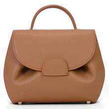 Small Bag With Handle, Shoulder Bags, Wallets For Women, Designer Luxury Mini Shoulder Bag Made Of Faux Leather, Handbag, Satchel - 棕色 - 查看 2