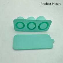 1pc Silicone Trays With Lid Cylinder,Compatible With Stanley,Large Molds For Tumbler Cup Home Summer Juice Ice Trays For Freezer,Party,Travel,Wedding,Birthday,Kitchen,Storage,Outdoor.