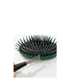 1 件装头发清洁刷，嵌入式美容工具，用于毛刷维护，专业毛刷配件，头发造型套装，美发工具套装，学校用品 - 黑色 - 查看 2