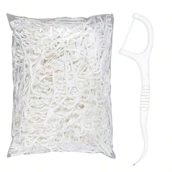 50/100/200/400/800 piezas Selección de hilo dental, hilo dental de limpieza profunda para un cuidado bucal adecuado, hilo dental desechable portátil e higiénico para viajes y la vida diaria, esenciales de viaje