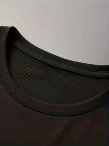 Camiseta de Mujer de Cuello Redondo y Mangas Cortas Diseño Viva Mexico incluye algodón - Negro - Ver 2