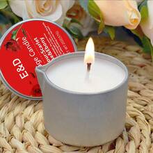 Evoduck Scented Candles, Iron Box Massage Essential Oil Candle, Geothermal Coconut Lotion Body Oil Candle, Suitable For Bedroom Bathroom, Long-Lasting Fragrance, With Essential Oil Fragrance, Perfect Gift For Family And Friends, Aromatherapy Candle Tin Can, Suitable For Travel Birthday , Valentine's Day Or Mother's Day, Aromatherapy Gift Box/2oz - 黑色 - 查看 10