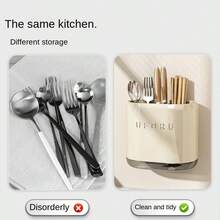 Hộp lưu trữ chịu lực gắn tường không cần khoan. Hộp lưu trữ trang trí treo tường có thể đựng bút văn phòng phẩm, cọ trang điểm, dụng cụ, v.v. Có thể dùng làm hộp lưu trữ đồ dùng nhà bếp, hộp đựng dao kéo, hộp đựng bàn chải đánh răng & kem đánh răng phòng tắm chống thấm nước, hộp lưu trữ đa năng. Hộp lưu trữ điều khiển từ xa trang trí phòng ngủ/phòng khách. - Nhiều màu - Xem 6